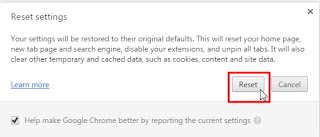 chrome reset