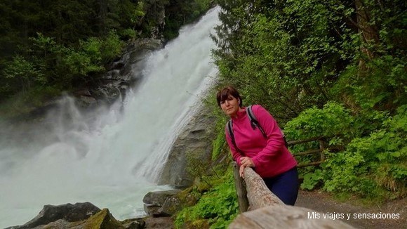 Las cascadas de Krimml, Parque Nacional Hohe Tauern, Austria