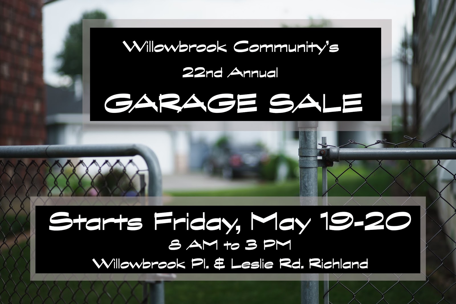 Willowbrook Community Association 2017