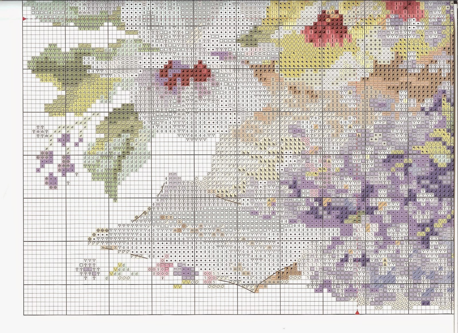 Вышивалка: Скачать схему вышивки "Алиса" 2-24 "Послание любимой"