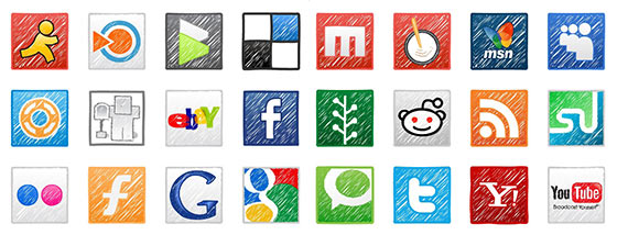 Free Social Web Icons Set