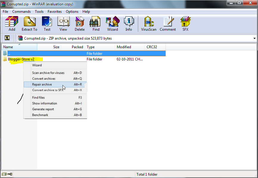 How to Repair Damaged Rar Files On Window PC It Pc World