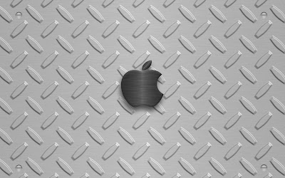 Colorful Apple Machine Silver Wallpaper background desktop
