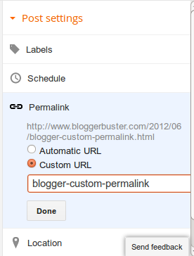 Blogger Buster: Create Custom Permalinks for Blogger Posts