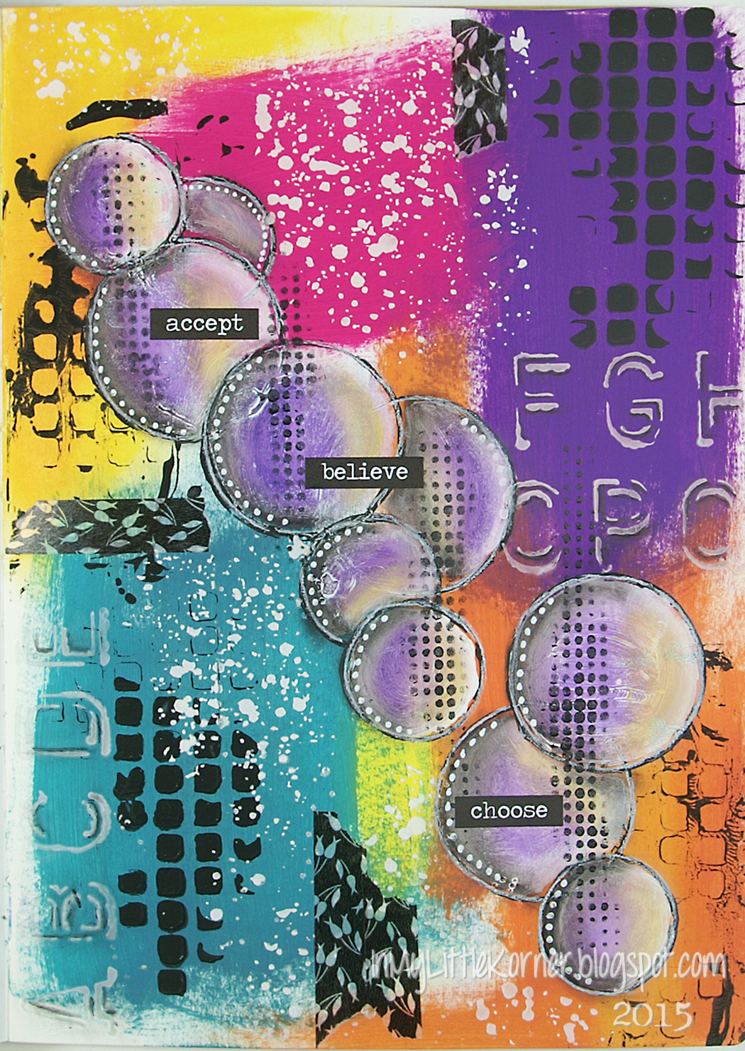 In My Little Korner: Mixed Media - A B C ... In My Little Korner: Mixed Media - A B C ...