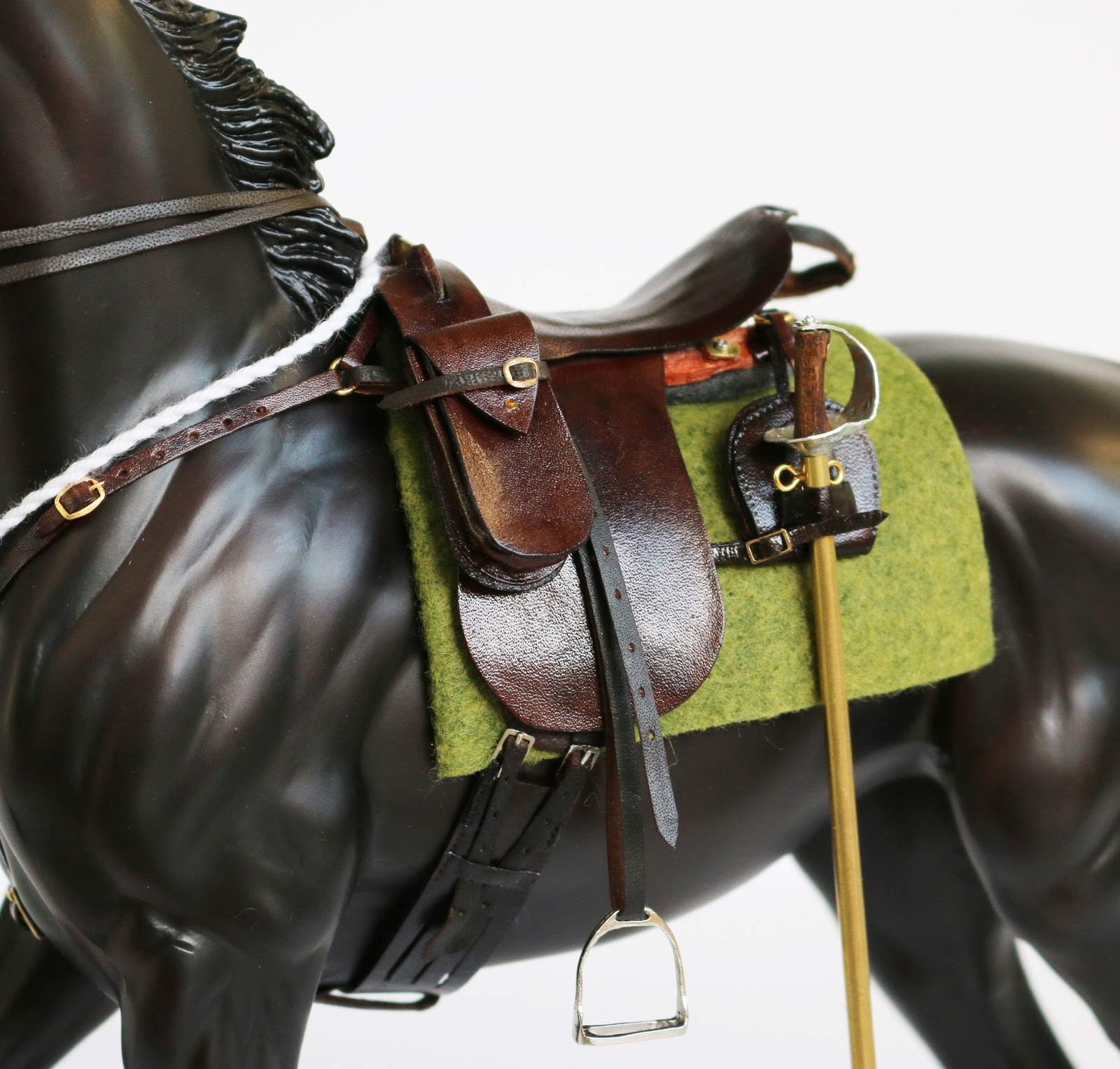 Rachel Fail Model Horse Tack Australian Light Horse Set Part 2