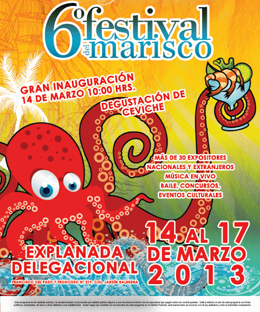 Festival del Marisco 2013 en la Delegación Venustiano Carranza