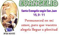 Resultado de imagen para EN aquel tiempo, dijo Jesús a sus discípulos: «Como el Padre me ha amado, así os he amado yo; permaneced en mi amor.