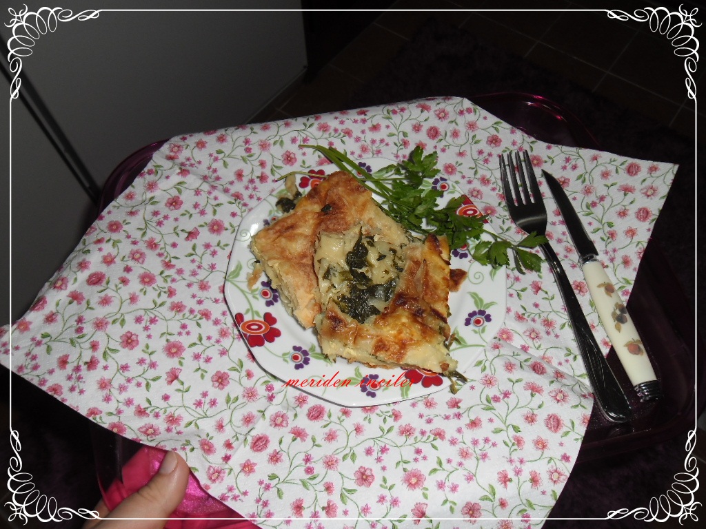 meriden inciler ıspanaklı börek