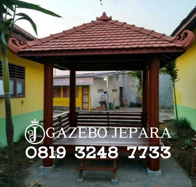 Gazebo Glugu Kayu Genteng Gazebo Glugu Kayu Genteng