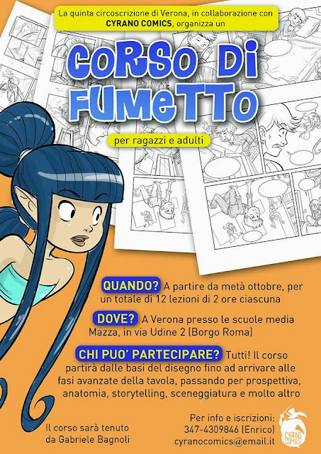 Corso di Fumetto a Verona - Cyrano Comics