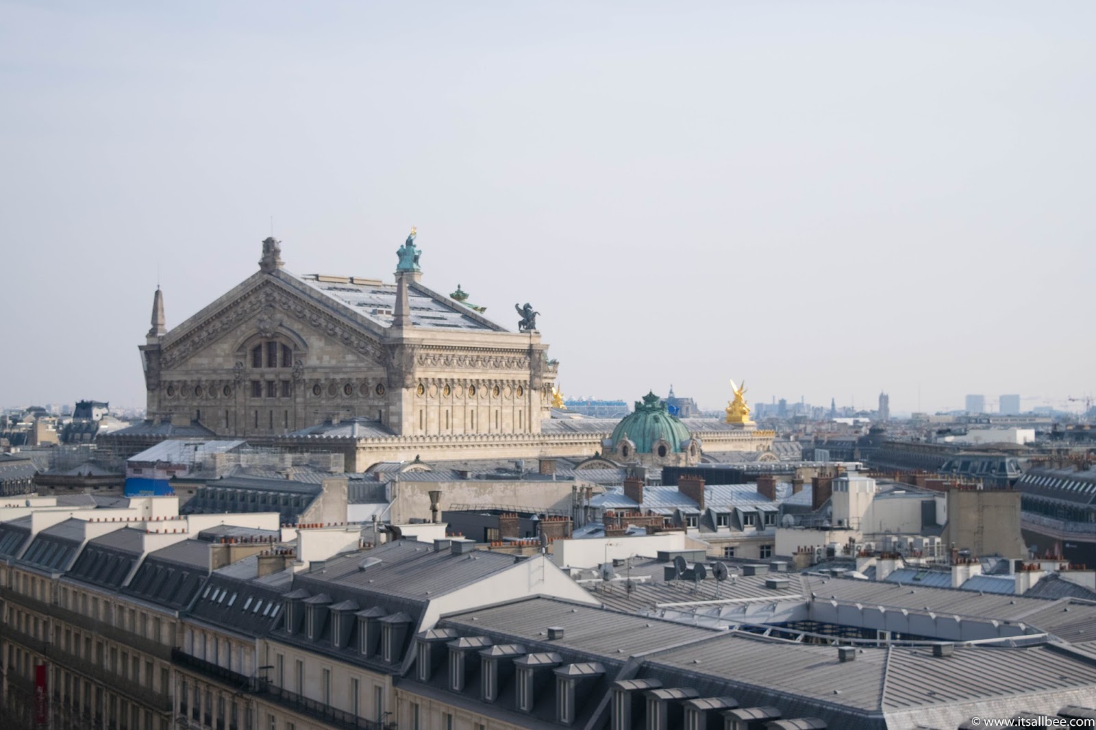 Cafe Deli-Cieux - Parisian Brunch with Panoramic Views of Paris - Printemps Rooftop Terrace