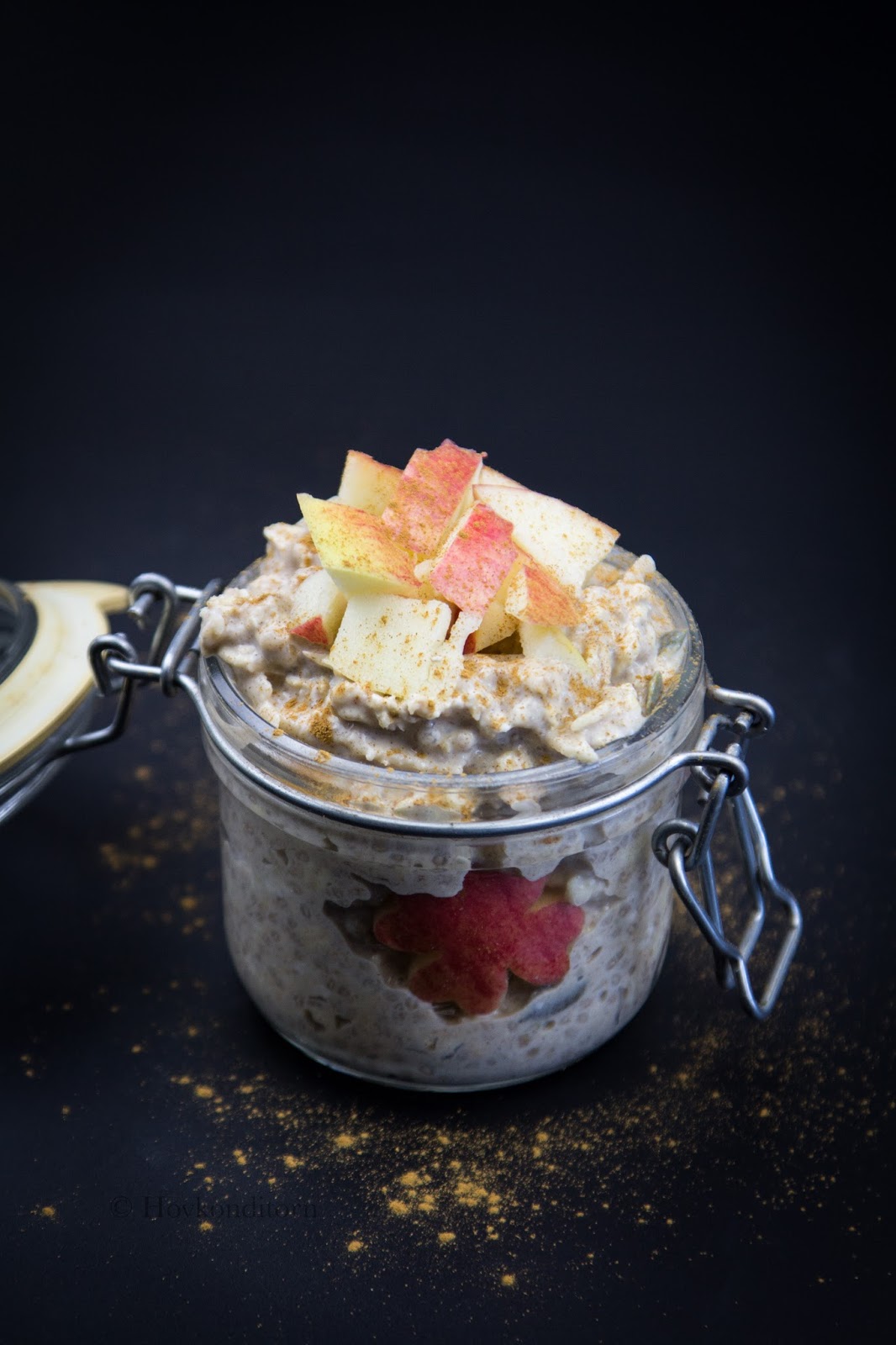 Apple Cinnamon Bircher Muesli