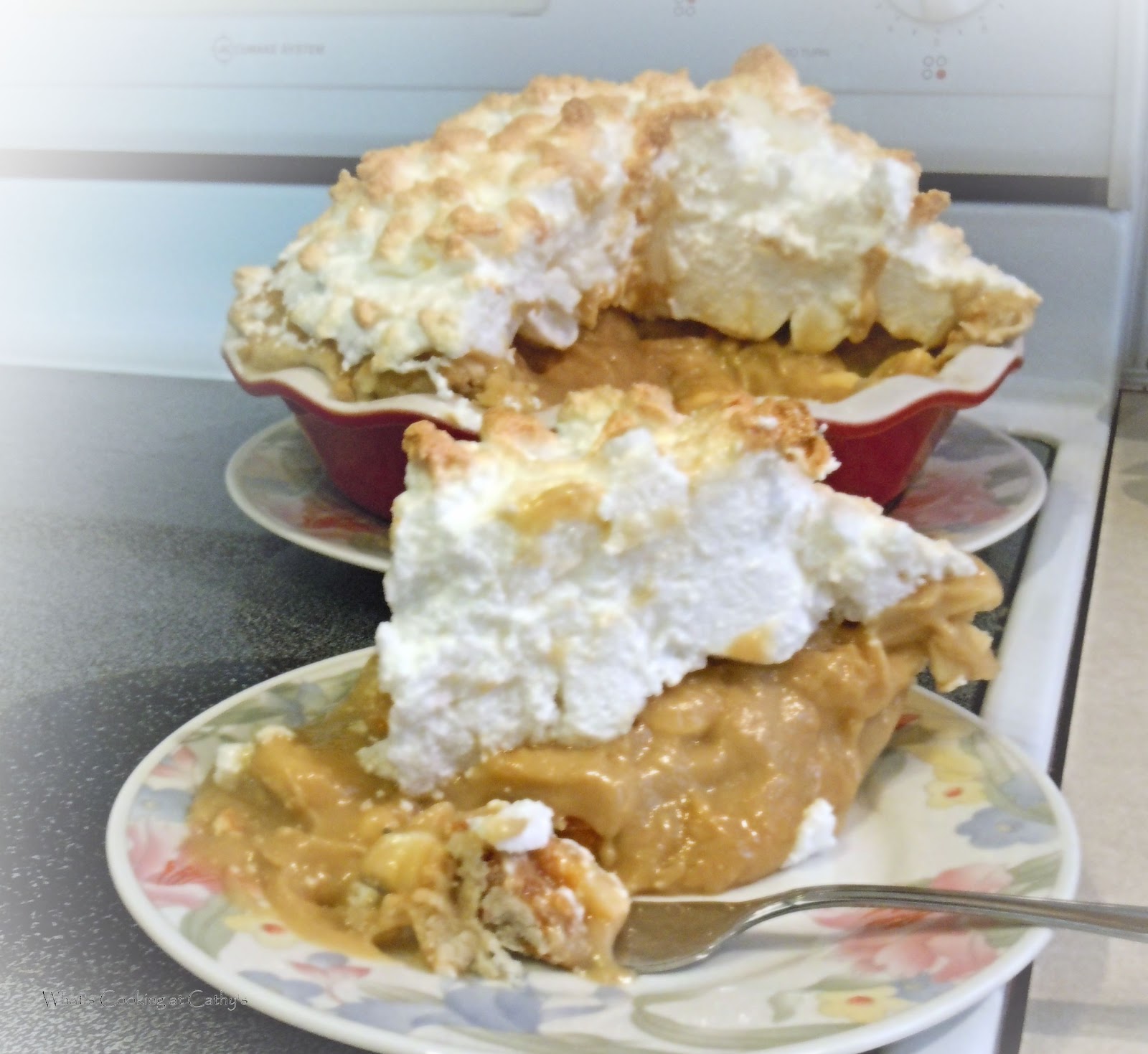 Butterscotch Banana Cream Pie