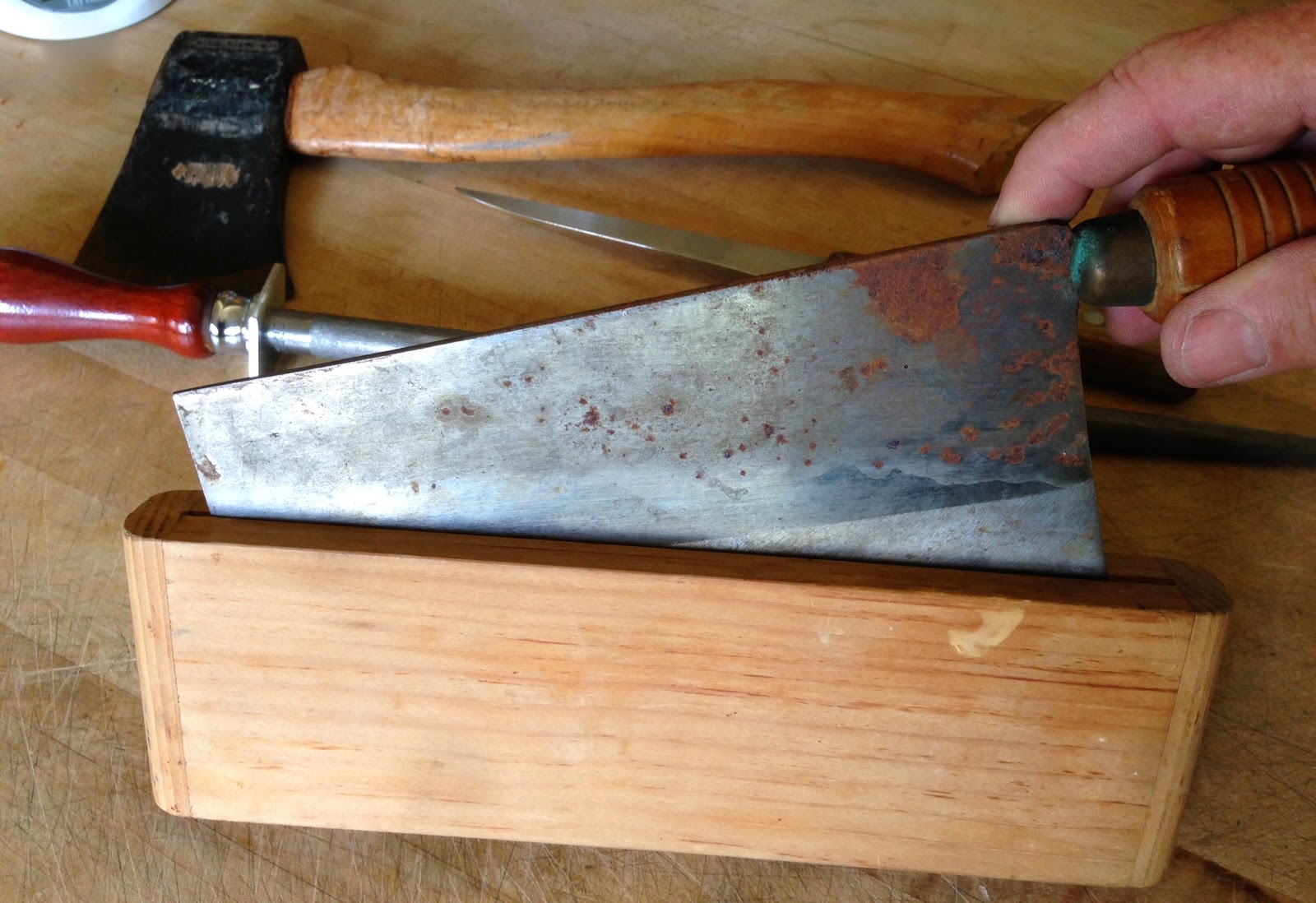 Mobile Knife Sharpening / Knife Sales: More Vintage Knives!