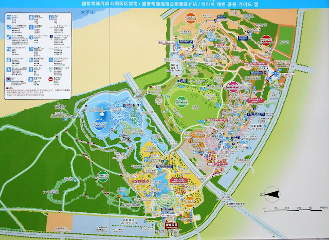 国営ひたち海浜公園の地図 国営ひたち海浜公園の地図