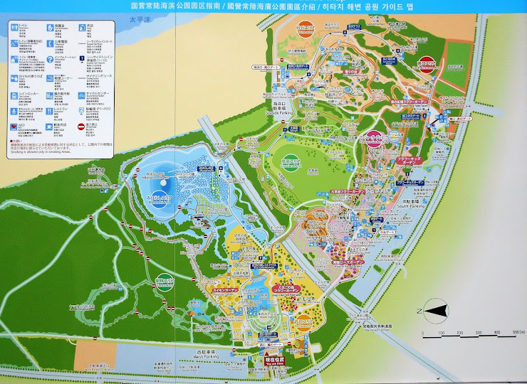 国営ひたち海浜公園の地図
