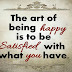 What is the Art of Being Happy?