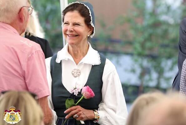 Queen Silvia of Sweden visited Pensioners' Day 2019 event