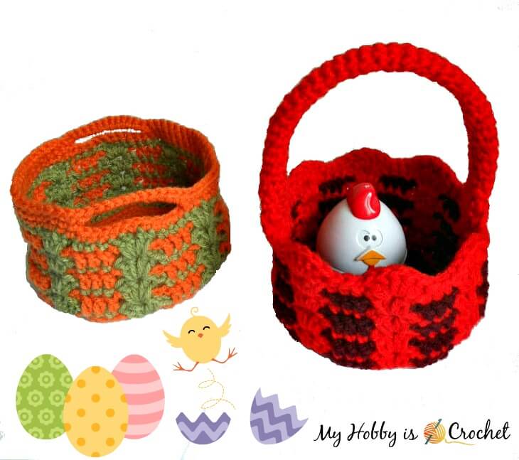 Crochet Basket: free crochet pattern