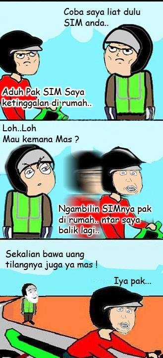 Kena Tilang Polisi Pilih Slip Biru atau Merah Kena Tilang Polisi Pilih Slip Biru atau Merah