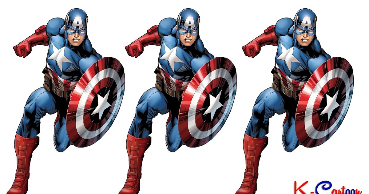 gambar mewarnai anak captain america