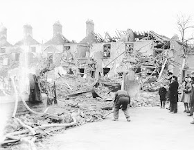 26 February 1941 worldwartwo.filminspector.com Cardiff bomb damage