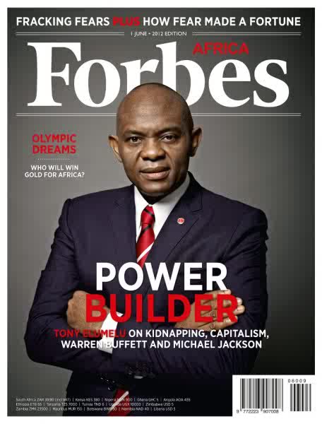 Tony Elumelu On The Cover Of Forbes Africa 1