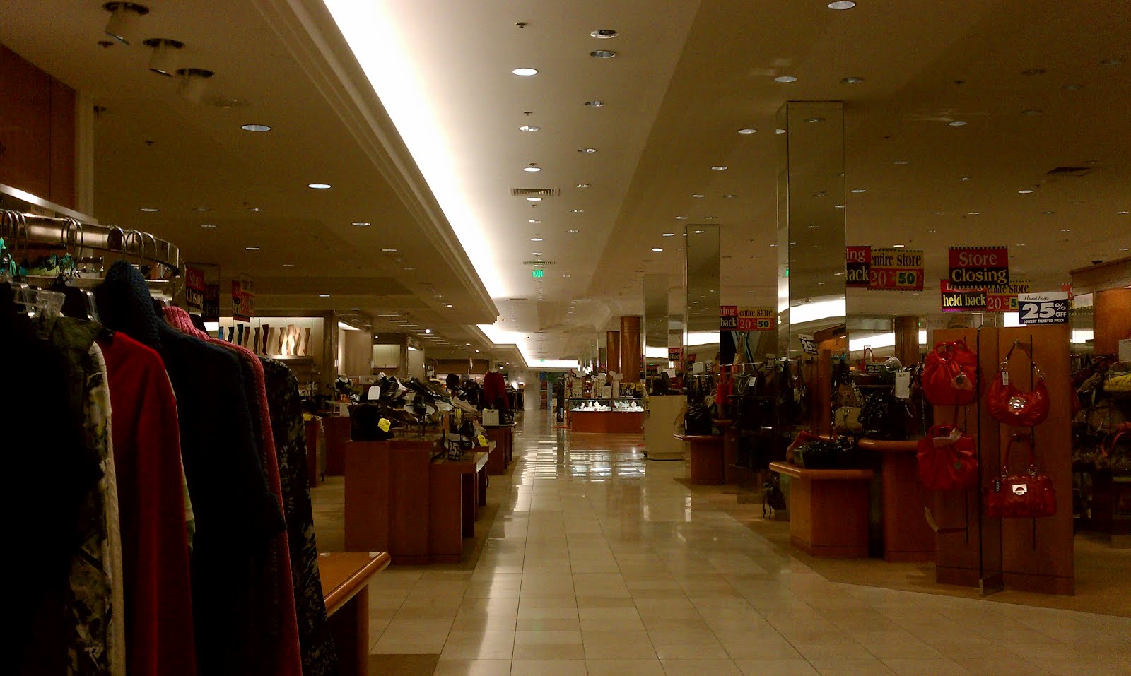 The Louisiana and Texas Retail Blogspot Goodbye Macys at the Mall of