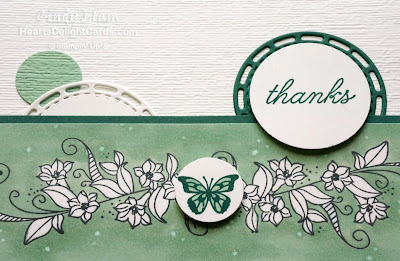 Heart's Delight Cards, Beauty Abounds, Thank you card, Occasions 2019, Stampin' Up!