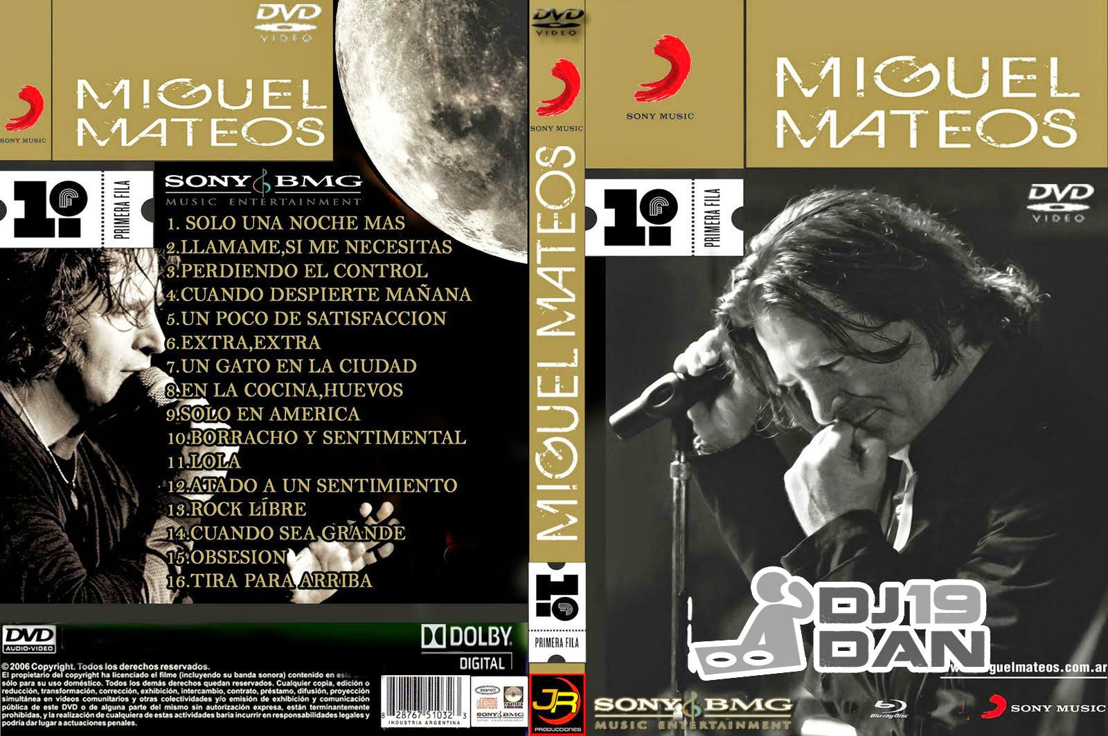 A rayas pegamento destilación DVD - Miguel Mateos - Primera Fila | RV MUSIC 1977