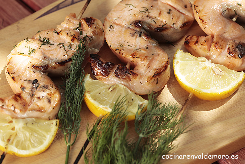 En el plato, listo para comer