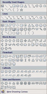 Bagaimana cara  menggambar di  Microsoft word  2007 