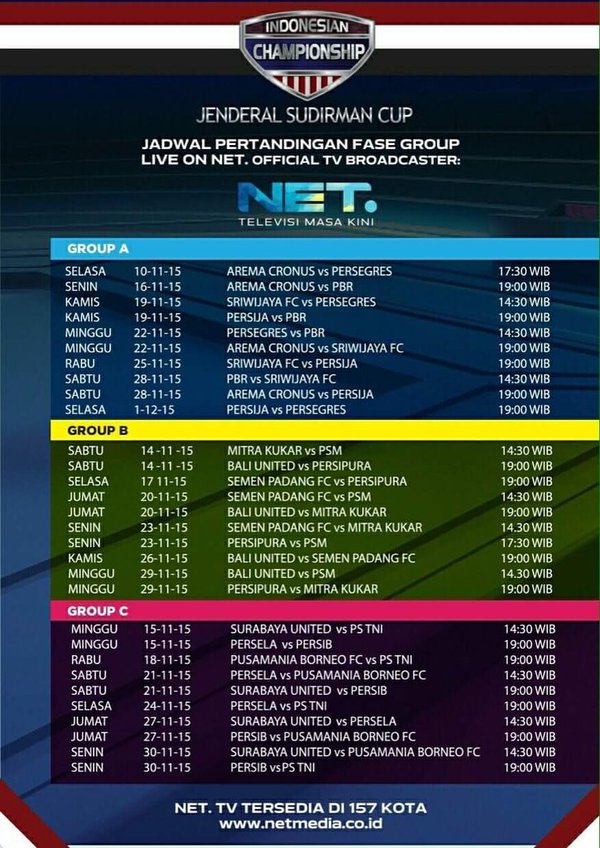 Download Jadwal Piala Jenderal Sudirman Download Jadwal Piala Jenderal Sudirman