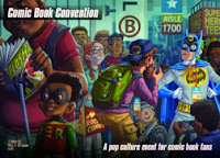 Cryptozoic Entertainment DC Spyfall Comic Book Convention Location deck