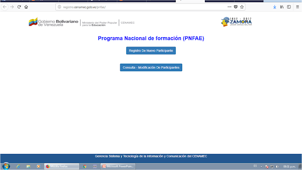 PROGRAMAS DE FORMACIÓN NACIONAL DE AVANZADA EDUCATIVA PROGRAMAS DE FORMACIÓN NACIONAL DE AVANZADA EDUCATIVA