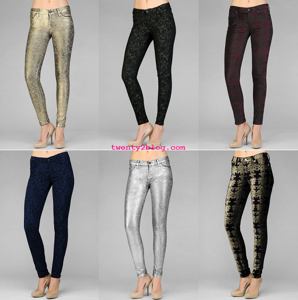 twenty2 blog: 7 For All Mankind Jacquard and Brocade Jeans | Fashion ...