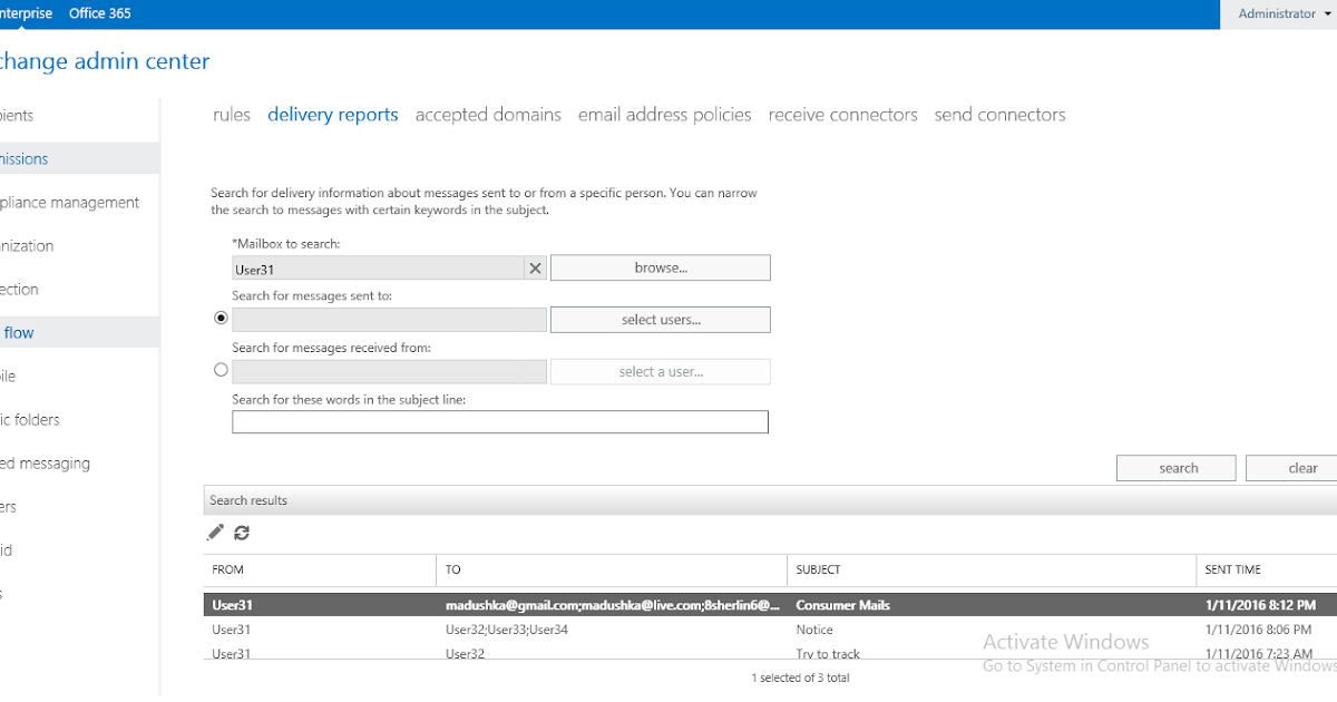 Unified Communication Techies How to check exchange message Tracking