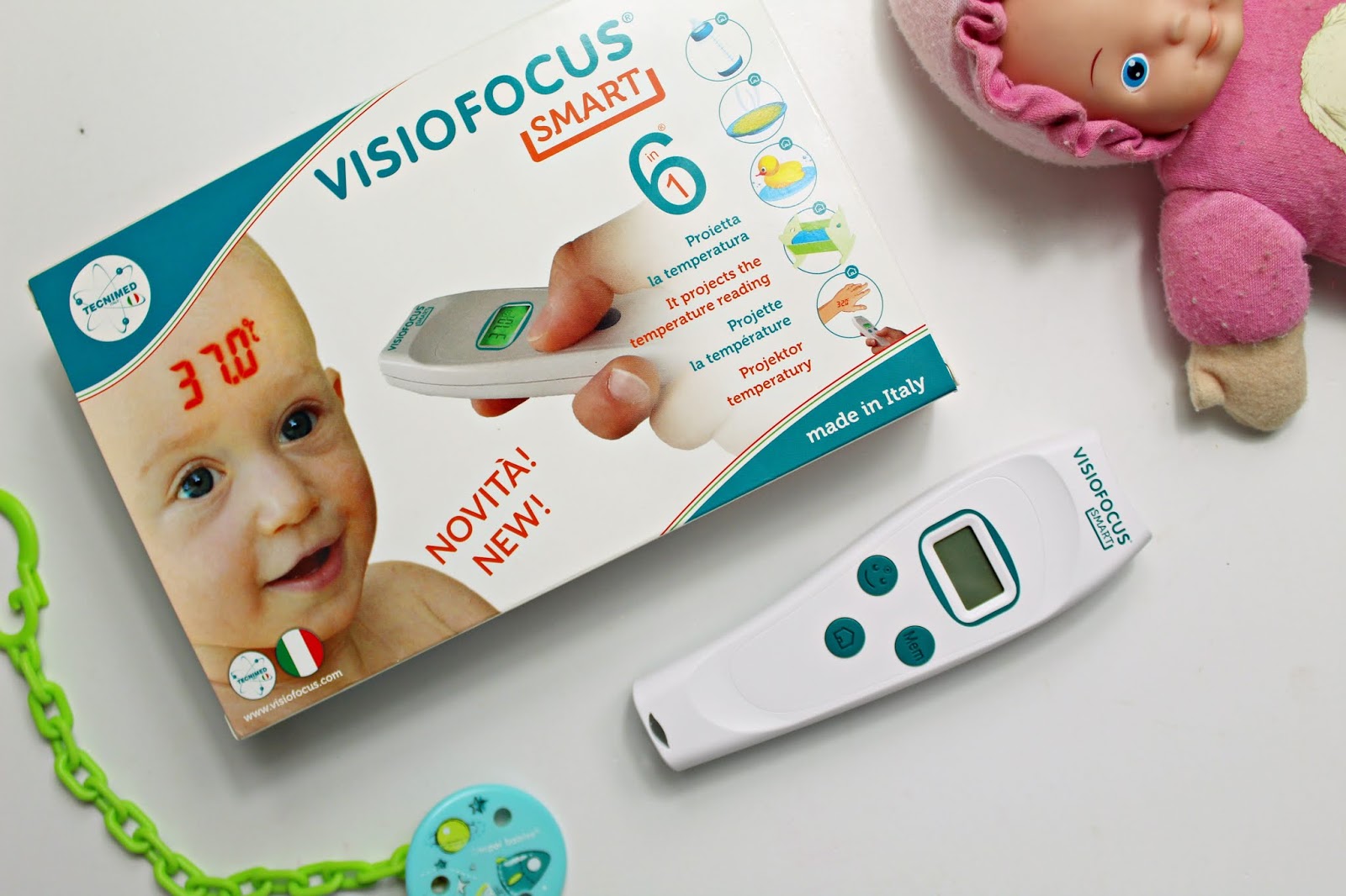 Visiofocus smart - dobry termometr dla dziecka, niemowlaka i dorosłego