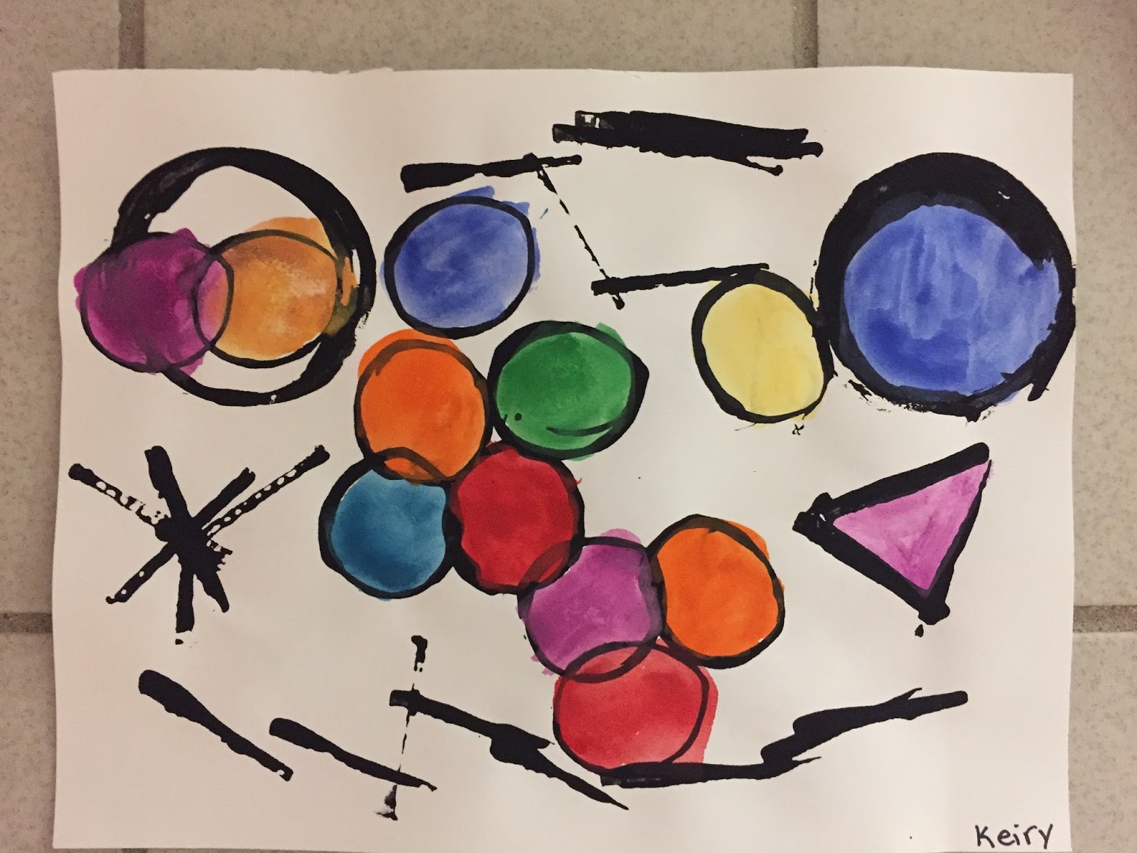Mrs. O'Connell's Art Room: Kindergarten Kandinsky