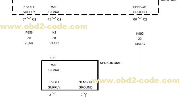P0129 Barometric Pressure out-of-range low - Obd2-code