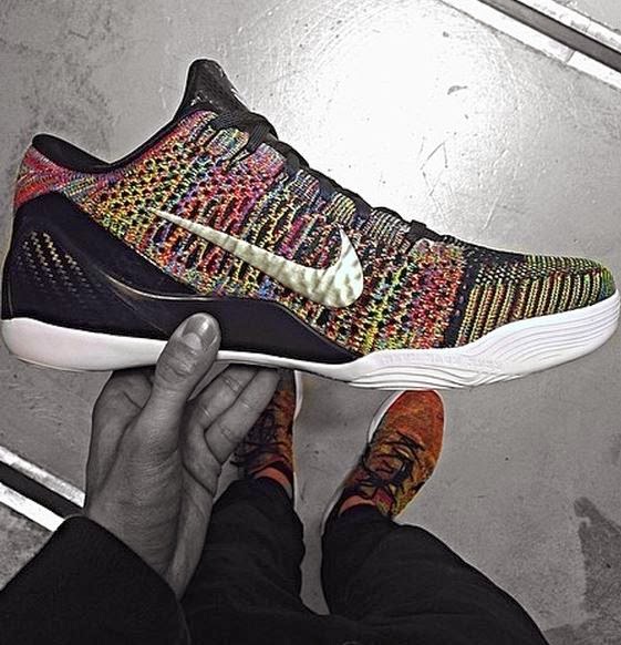kobe 9 elite low multicolor