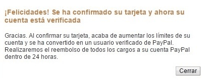 Cuenta de Paypal Verificada !!