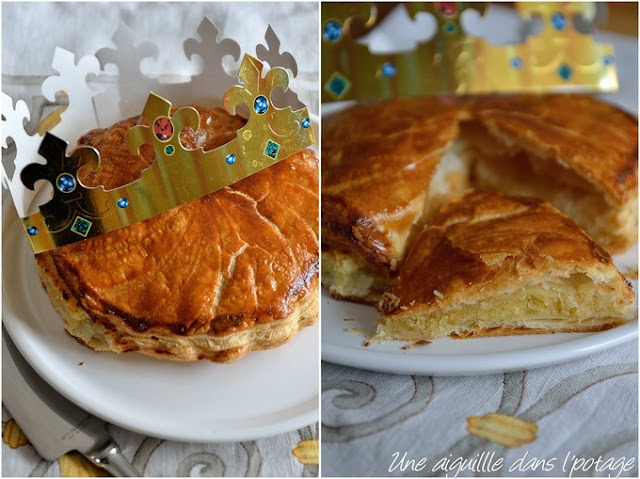 Galette des Rois à la crème d'amandes ou Pithiviers