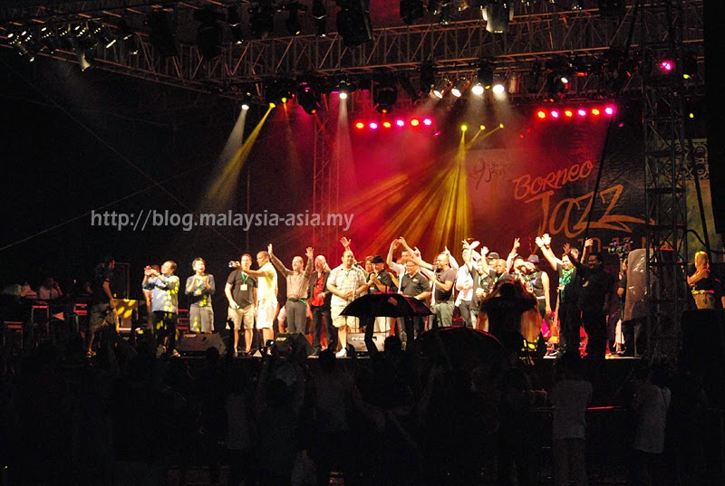 Borneo Jazz 2013 Closing Closing of Borneo Jazz 2013