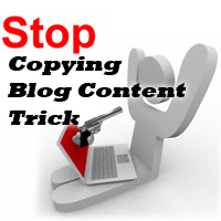 Protect Your Blog posts from Copying Blogger Trick 