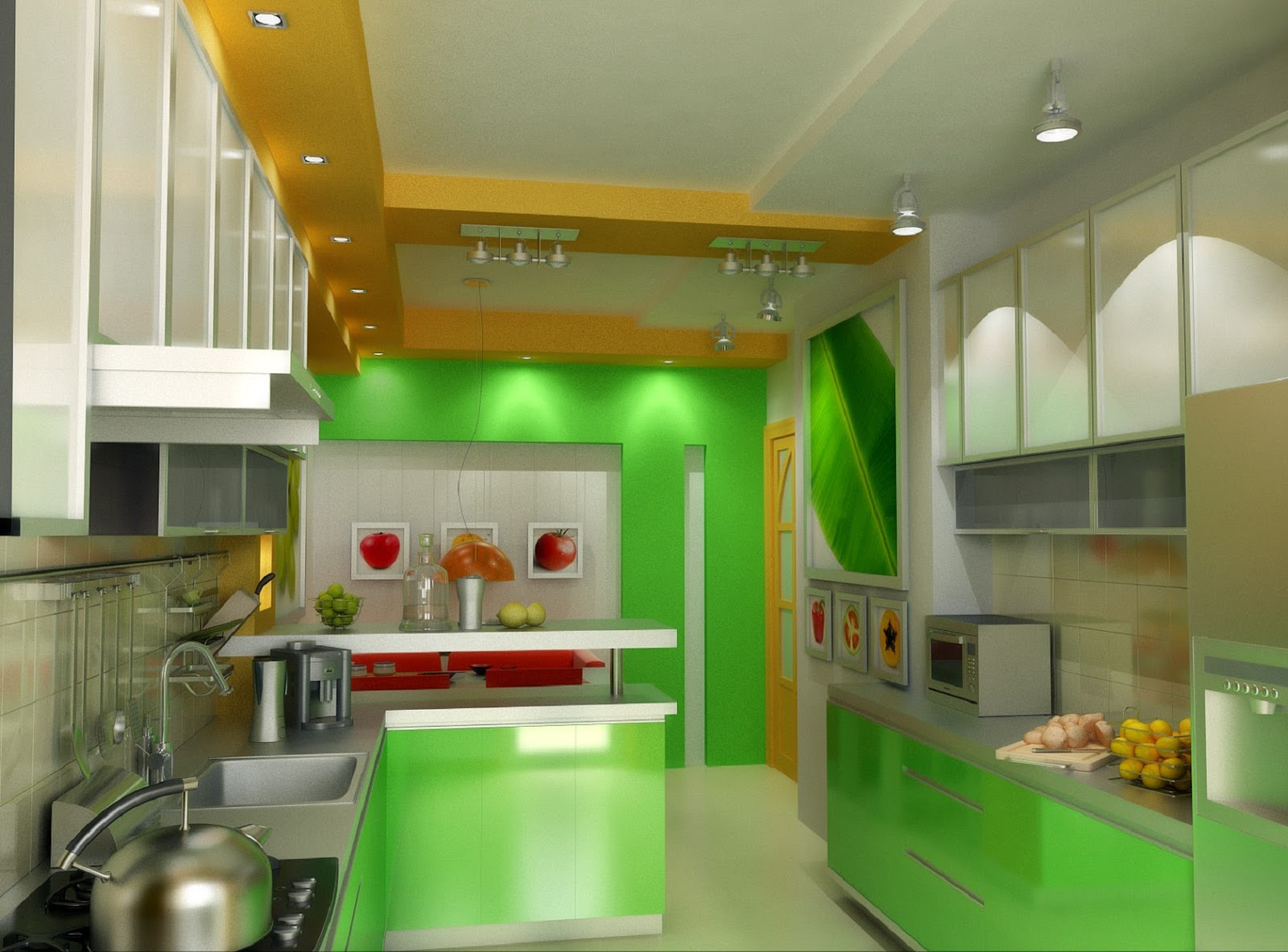 21 Model Desain Kitchen Sets Hijau 21 Model Desain Kitchen Sets Hijau