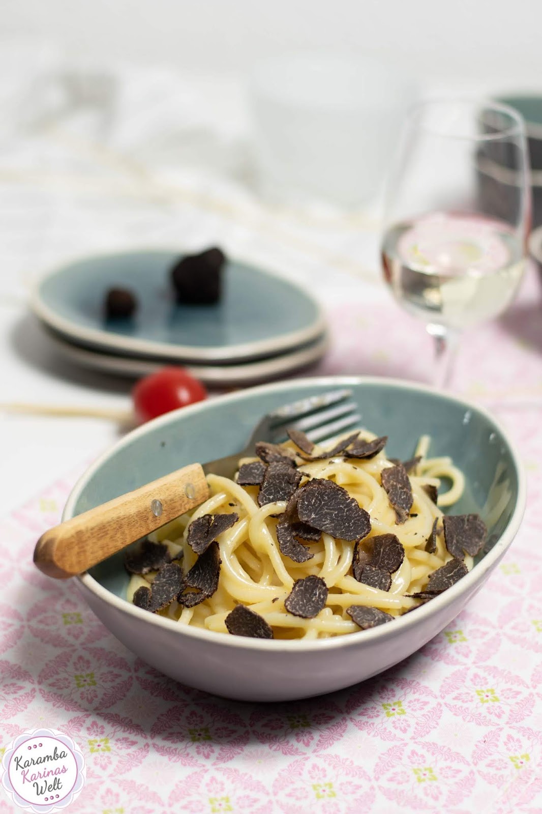KarambaKarina's Welt Pasta mit Trüffel und WeißweinButterSoße KarambaKarina's Welt Pasta mit Trüffel und WeißweinButterSoße