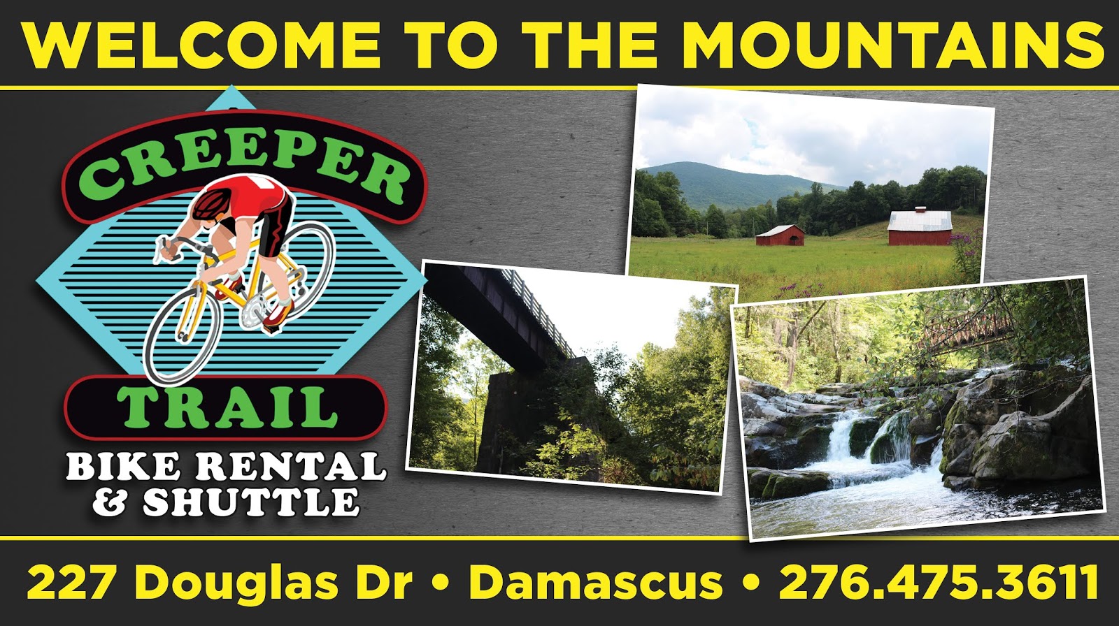 Creeper Trail Bike Rental & Shuttle CREEPER TRAIL