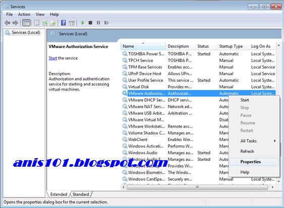Vmware authorization service. Vmware authorization service